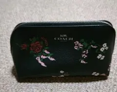 【COACH コーチ】花柄のポーチ⭐️