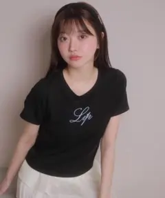 LIPロゴアクセントTシャツのサムネイル