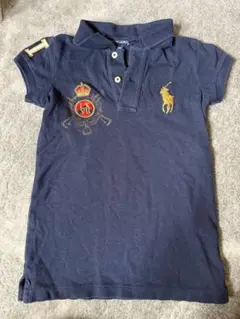 Ralph Lauren ネイビー ポロシャツ ワンピース　110cm