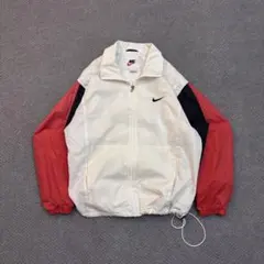 ジ*イ様 90s NIKE ナイロンジャケット　ドローコード付き　oldnike