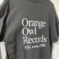 Tetora Orange Owl Records Tシャツ