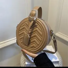 ショルダーバッグ   2way   サークル型   シンプル