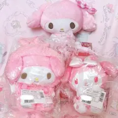 p*o様 マイメロディ ぬいぐるみ イースター 抱きつきリボンBIG 桜 まとめ