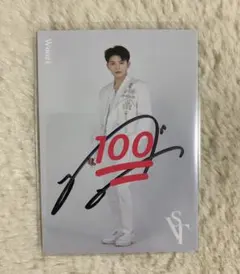 SEVENTEEN ウジ　サイン入りトレカ　【ドームトレカ】