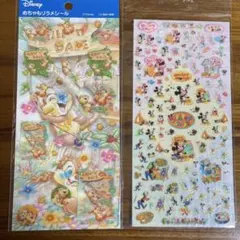 ディズニー チップとデール ミッキーマウス　めちゃもりラメシール　未使用品