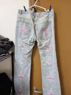 Whover フーバー スターデニム フレアパンツ - メルカリ