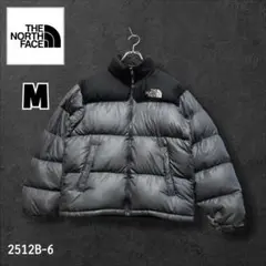 ✨️人気　ノースフェイス　ヌプシ　ダウンジャケット　700 ブラック×グレー　M
