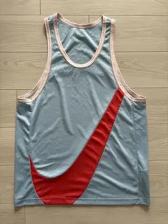 Nike ナイキ バスケットボール 水色 赤 タンクトップ