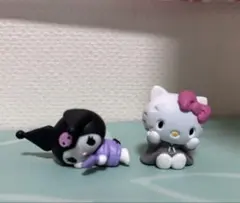 ハローキティ クロミ サンリオキャラクターズおやすみのひ カプセルトイ