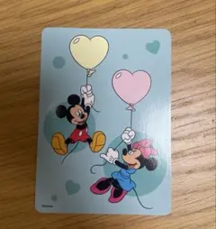 72番 ミッキー＆ミニーぬりえ ディズニーストア じゃんけんカード 限定