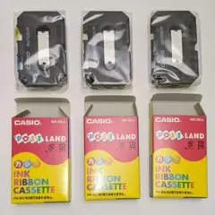CASIO POST LAND インクリボン カラー NR-30CR 3개 세트