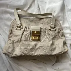 MARC BY MARCJACOBS ハンドバッグ エンボス 型押し レザー