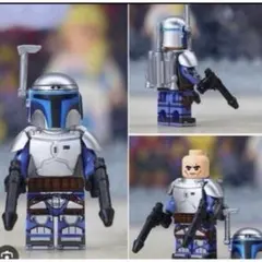 ジャンゴフェット　バスカーアーマー　ミニフィグ スターウォーズ