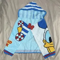 ディズニー ドナルドダック フード付き タオル