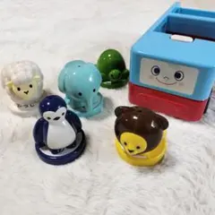 バス型動物キャラクター知育玩具のサムネイル