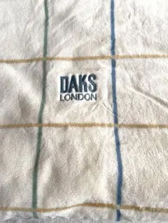 未使用　DAKS 綿毛布　140cm x 200cm