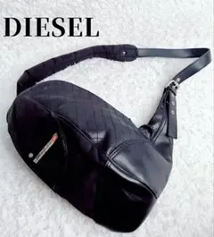 00s DIESEL レザー スリングバッグ ボディバッグ ワンショルダーバッグ