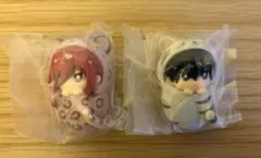 ブルーロック　ぷにとっぷ　ふわふわおくるみマスコット　潔世一　千切豹馬