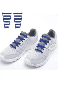 ゴム製結ばない靴紐 スニーカー 伸びる靴紐 ほどけない 簡単取り付け 靴紐