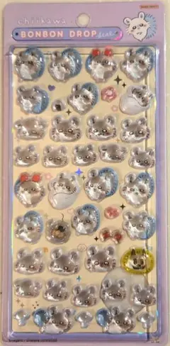 1点のみ 正規品 ボンボンドロップシール ちいかわ モモンガ