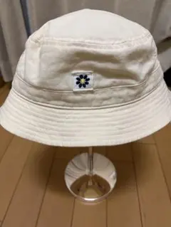 バケットハット 帽子　ホワイト