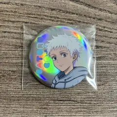 呪術廻戦 五条悟 缶バッジ ホログラム仕様 - メルカリ