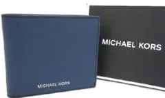 MICHAEL KORS ネイビー 二つ折り財布　新品未使用