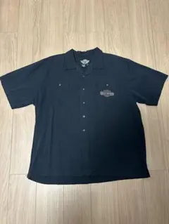 Harley-Davidson ワークシャツ ストライプ 半袖 Harley-Davidson ワークシャツ ストライプ 半袖 - メルカリ