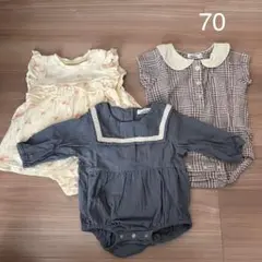 ロンパース ペアマノン 70 女の子