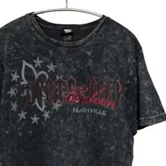 NASHVILLE グラフィック Tシャツ ダークグレー