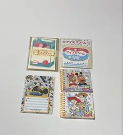 トイ・ストーリー 等メモ帳5個セット