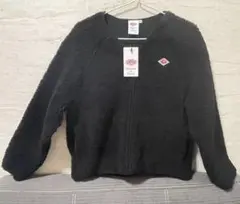 DANTON ダントン　ボアジャケット　フリースジャケット　ブラック　レディース