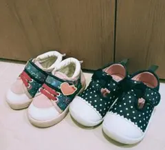 ベビーシューズ ベビー靴 スニーカー 14cm 15cm 女の子 卒園式 入園式