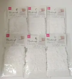DAISO フリルテープ コットンレース 6点セット