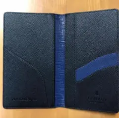 ANA 限定品 LANVIN 手帳カバー、通帳ケースにも 黒