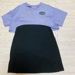 CUTIE PECO 半袖ワンピース 140〜150 ダンス　ヒップホップ