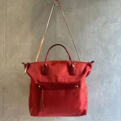 ロベルタピエリ レザーハンドルハンドバッグショルダーバッグ