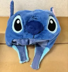 スティッチ フリース帽子 耳付き