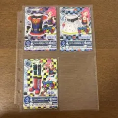 アイカツカード Swing ROCK コーデ3枚セット