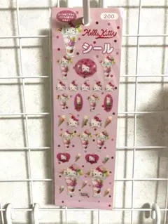 激レア！ハローキティ アイスクリームパフェシール