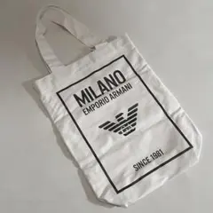 【非売品】EMPORIO ARMANI トートバッグ ホワイトのサムネイル