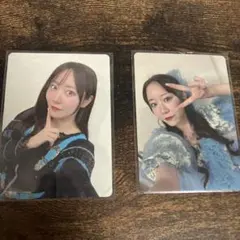 真中まな　トレカ2枚セット