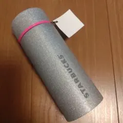 スターバックス　ステンレスボトルグリッターシルバー355ml