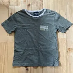 120㎝ COMME CA ISM Tシャツ オリーブグリーン 半袖　コムサ