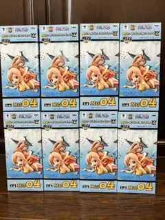 【8個】ワンピース MEGAワールドコレクタブルフィギュアvol.4 しらほし姫