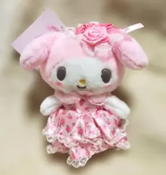 マイメロディ　レディマイメロディ　マスコットホルダー　ピンク　バラ　サンリオ