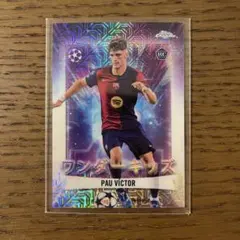 topps PAU VICTOR FCバルセロナ RCカード