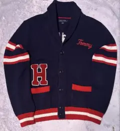 Tommy Hilfiger ネイビー カーディガン Mサイズ