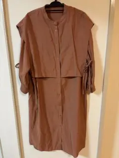 NANO UNIVERSE シャツワンピース