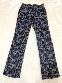FILA GOLF ハート柄迷彩ストレートパンツM